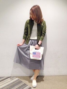 sayaさん（レディース・164cm）の春コーディネート