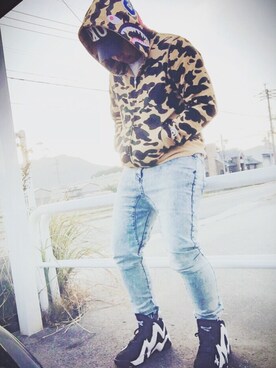 「FRESH.I.AM（フレッシュ.アイ.アム）のアイテム」を使った、xxxtkyxxxさん（メンズ・177cm）の冬コーディネート