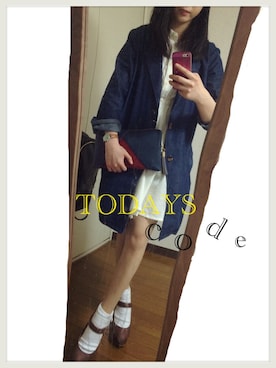 「ジャパンブルー」｜「アイテム（パンプス）」を使った、dropさん（レディース・153cm）の夏コーディネート