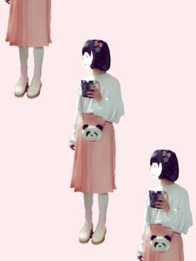 「下駄靴」｜年金さん（レディース・157cm）の冬コーディネート