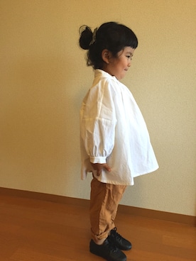 「FUN（ファン）のアイテム」を使った、Kanさん（キッズ・100cm）の夏コーディネート