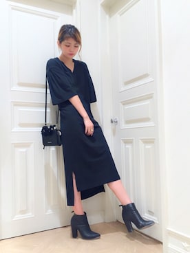 「マキシワンピ」｜yuka otaniさん（レディース・163cm・20代）の夏コーディネート