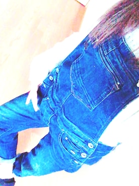 「G-STAR RAW（ジースターロゥ）のアイテム（サロペット/オーバーオール）」を使った、Ａｙａｋａ🌼🕊さん（レディース・148cm）の秋コーディネート