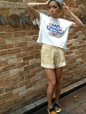 WEB_STAFFさん（レディース・165cm）の夏コーディネート