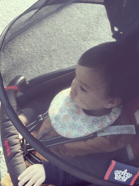 「Apricaのアイテム」を使った、Cさん（キッズ・80cm）の冬コーディネート