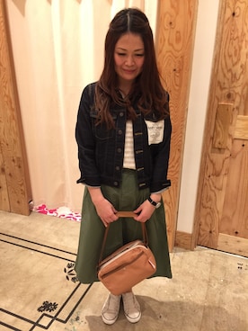 coen ちょざさん（レディース・162cm）の冬コーディネート