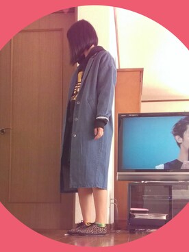 「長め」｜あっかさん（レディース・169cm）の春コーディネート