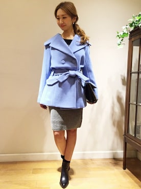 「DEICY（デイシー）のアイテム（ジャケット/アウター）」を使った、DEICYさん（レディース・164cm）の秋コーディネート