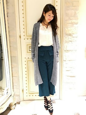 「DEICY（デイシー）のアイテム」を使った、DEICYさん（レディース・161cm）の秋コーディネート