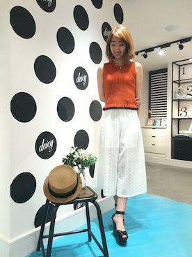 「スカーチョ」｜DEICYさん（レディース・159cm）の夏コーディネート