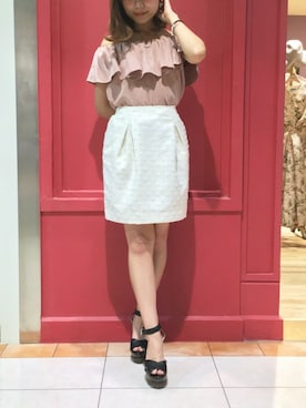 「DEICY（デイシー）のアイテム」を使った、DEICYさん（レディース・159cm）の夏コーディネート