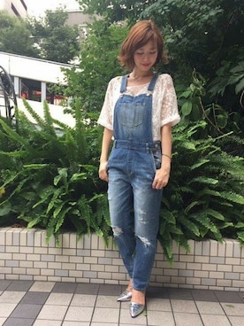 「DEICY（デイシー）のアイテム」を使った、DEICYさん（レディース・159cm）の夏コーディネート