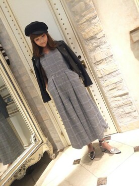 「DEICY（デイシー）のアイテム（つなぎ/オールインワン）」を使った、DEICYさん（レディース・159cm）の秋コーディネート