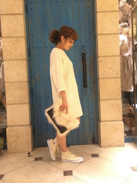 「DEICY（デイシー）のアイテム」を使った、DEICYさん（レディース・159cm）の秋コーディネート
