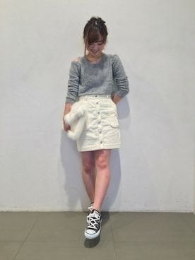「DEICY（デイシー）のアイテム」を使った、DEICYさん（レディース・159cm）の秋コーディネート