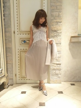 「DEICY（デイシー）のアイテム」を使った、DEICYさん（レディース・159cm）の秋コーディネート