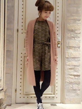 「DEICY（デイシー）のアイテム」を使った、DEICYさん（レディース・159cm）の冬コーディネート