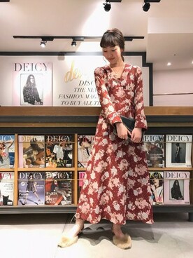 「rose」｜DEICYさん（レディース・159cm）の冬コーディネート