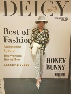 「rose」｜DEICYさん（レディース・159cm）の冬コーディネート