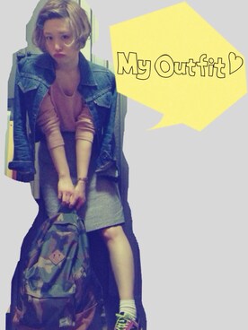 ぴんきゅーさんのコーディネート