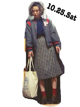 ぴんきゅーさんのコーディネート