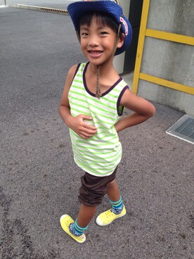 はこさん（キッズ・122cm）の夏コーディネート