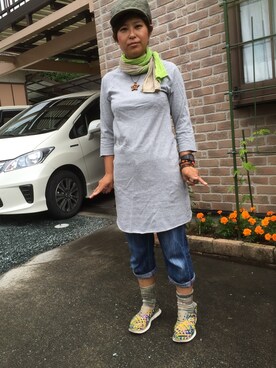 はこさん(レディース・159cm)の夏コーディネート