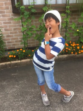 はこさん（キッズ・127cm）の夏コーディネート