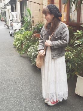 nakanishi_sakiさん（レディース・154cm）の春コーディネート