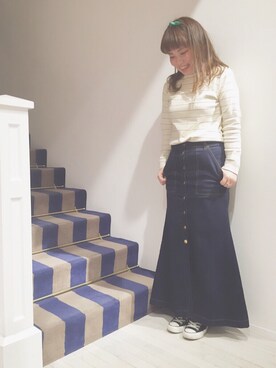 nakanishi_sakiさん（レディース・154cm）の春コーディネート