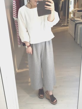 「Jeffrey Campbell（ジェフリーキャンベル）のアイテム（サンダル）」を使った、nakanishi_sakiさん（レディース・154cm）の春コーディネート