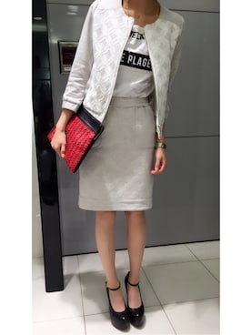 Yanagi Yumiさん（レディース・158cm）の春コーディネート