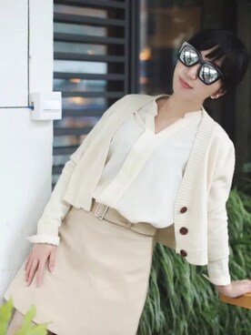 「裸色系」｜JiJingyuanさん（レディース・160cm）の秋コーディネート