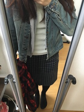 Erioさん（レディース・157cm）の秋コーディネート