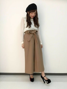 MIIAさん（レディース・154cm）の秋コーディネート