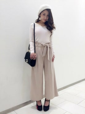 MIIAさん（レディース・158cm）の冬コーディネート