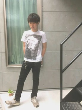 「JOURNAL STANDARD（ジャーナルスタンダード）のアイテム（財布/小物）」を使った、Ryoさん（メンズ・168cm）の春コーディネート