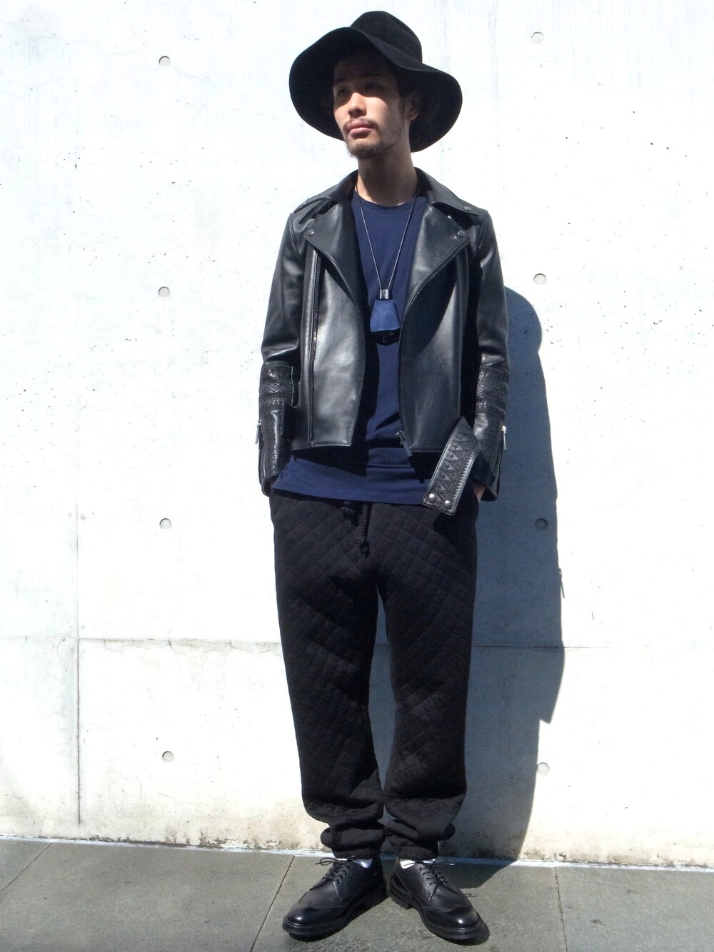 YutaIto｜SISEのライダースジャケットを使ったコーディネート - WEAR