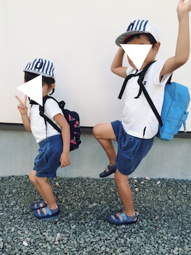 loloさん（キッズ・100cm）の夏コーディネート