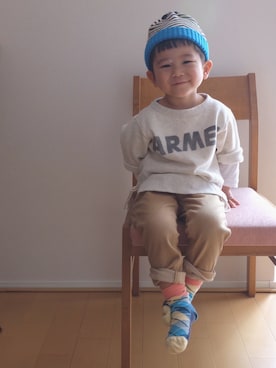 nrmm2さん（キッズ・90cm）の春コーディネート