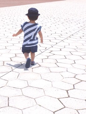 「kids case（キッズ ケース）のアイテム」を使った、nrmm2さん（キッズ・90cm）の春コーディネート