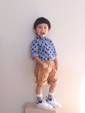 nrmm2さん（キッズ・90cm）の夏コーディネート