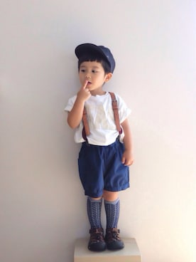 「ドラフトCO」｜nrmm2さん（キッズ・90cm）の夏コーディネート