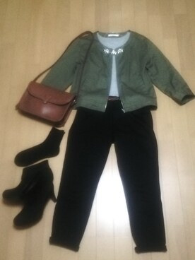 えみさん（レディース・153cm）の秋コーディネート