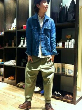 カヤマユウタ▼▲▼▲さん（メンズ・175cm）の春コーディネート