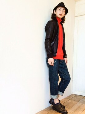 カヤマユウタ▼▲▼▲さん（メンズ・175cm）の秋コーディネート