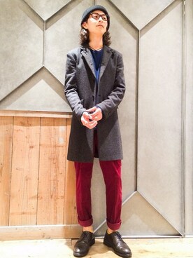 カヤマユウタ▼▲▼▲さん（メンズ・175cm）の秋コーディネート