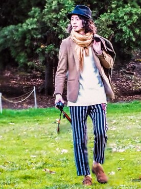 カヤマユウタ▼▲▼▲さん（メンズ・175cm）の秋コーディネート