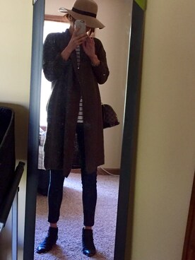 「rag & bone（ラグアンドボーン）のアイテム（ジャケット/アウター）」を使った、saltyさん（レディース・175cm）の秋コーディネート