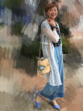 ジュリさん（レディース・163cm）の夏コーディネート